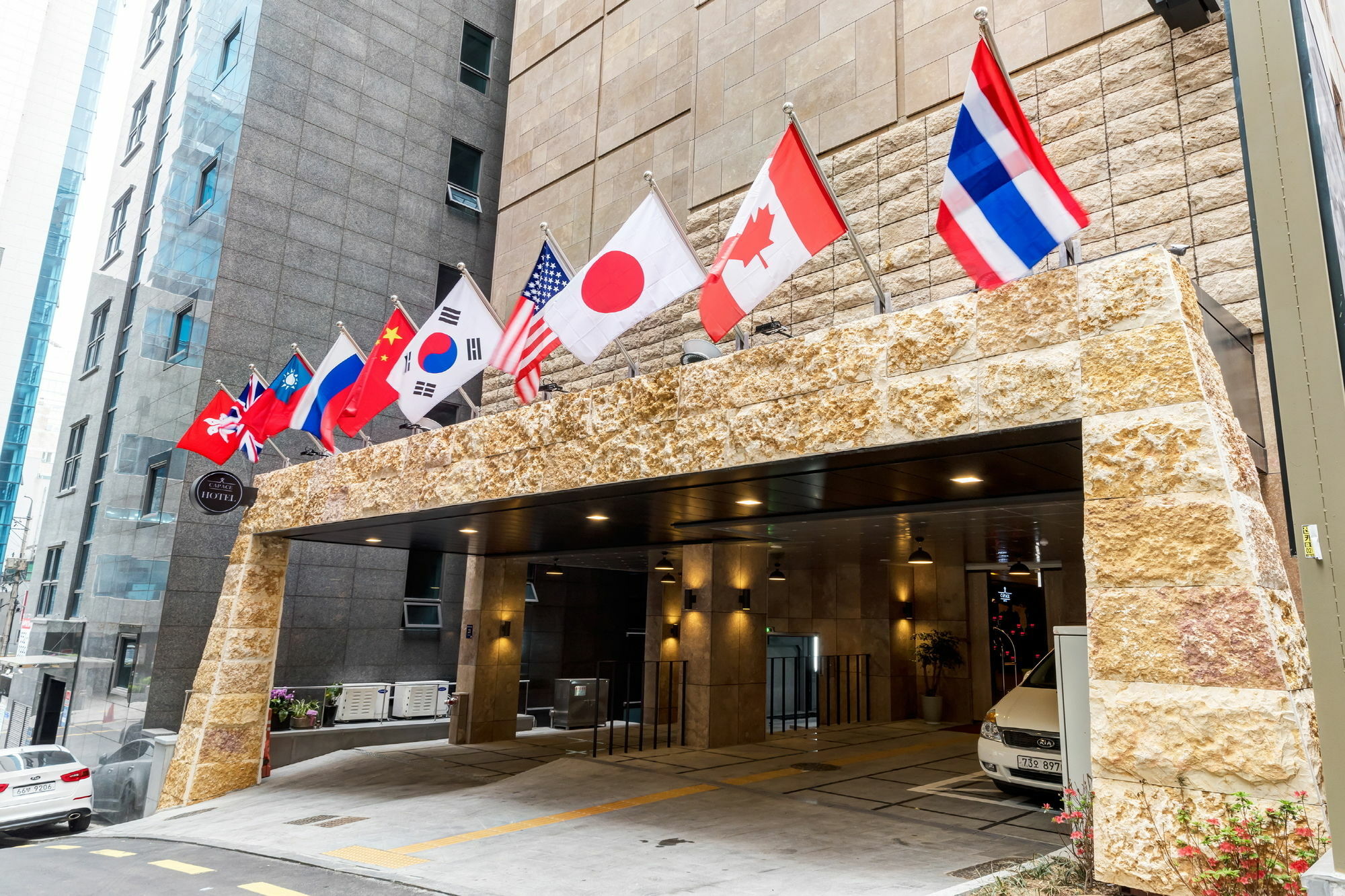 Capace Hotel Gangnam Сеул Экстерьер фото